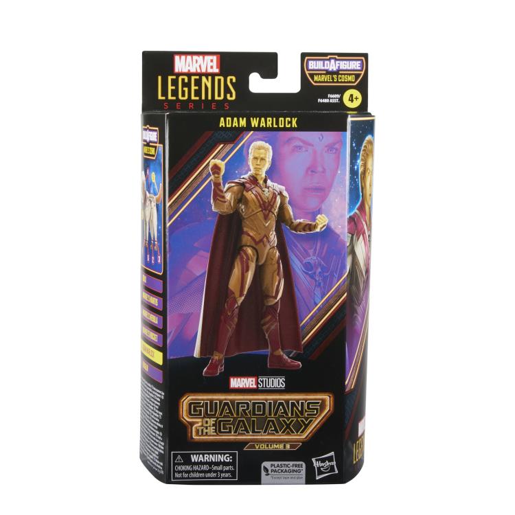 Guardians of the Galaxy Vol. 3 Marvel Legends Adam Warlock Action Figure (Marvel's Cosmo BAF) Gallery Image 8