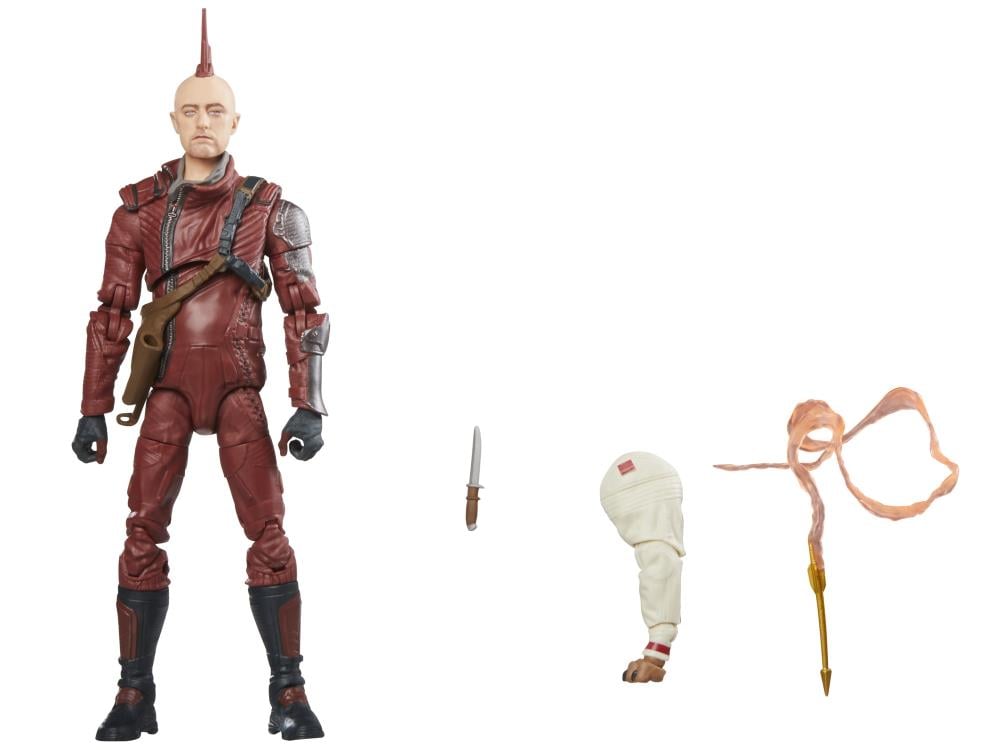 Guardians of the Galaxy Vol. 3 Marvel Legends Kraglin Action Figure (Marvel's Cosmo BAF) Gallery Image 6