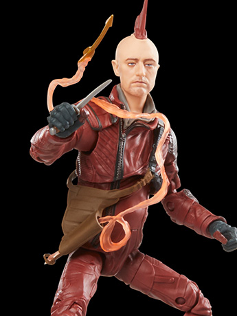 Guardians of the Galaxy Vol. 3 Marvel Legends Kraglin Action Figure (Marvel's Cosmo BAF) Gallery Image 2