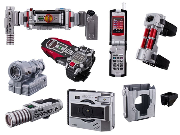 Kamen Rider 555 Complete Selection Modification Faiz Gear and Faiz