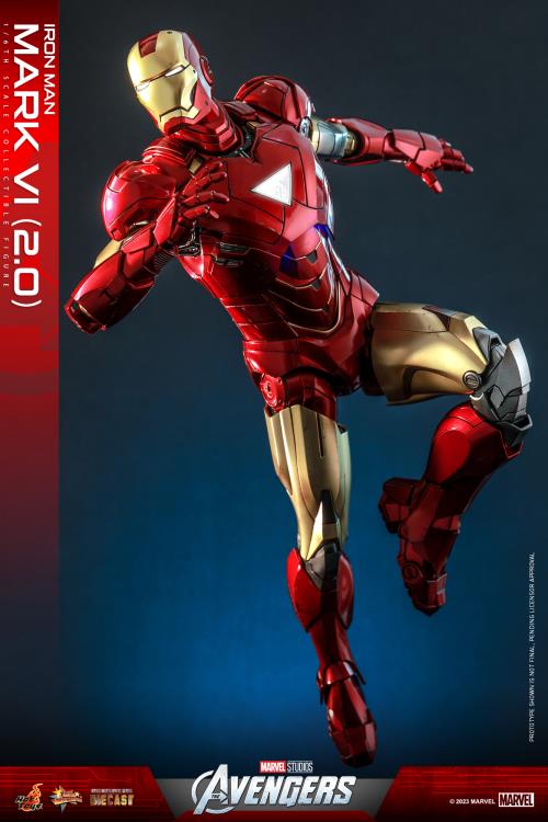 The Avengers MMS687D52 Iron Man Mark VI (Ver 2.0) 1/6th Scale Collectible Figure Gallery Image 5