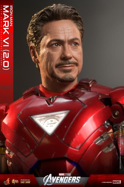 The Avengers MMS687D52 Iron Man Mark VI (Ver 2.0) 1/6th Scale Collectible Figure Gallery Image 9
