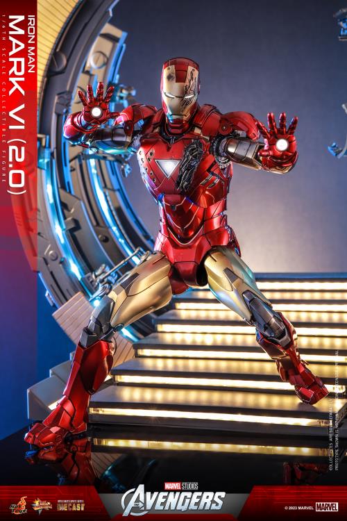 The Avengers MMS687D52 Iron Man Mark VI (Ver 2.0) 1/6th Scale Collectible Figure Gallery Image 8