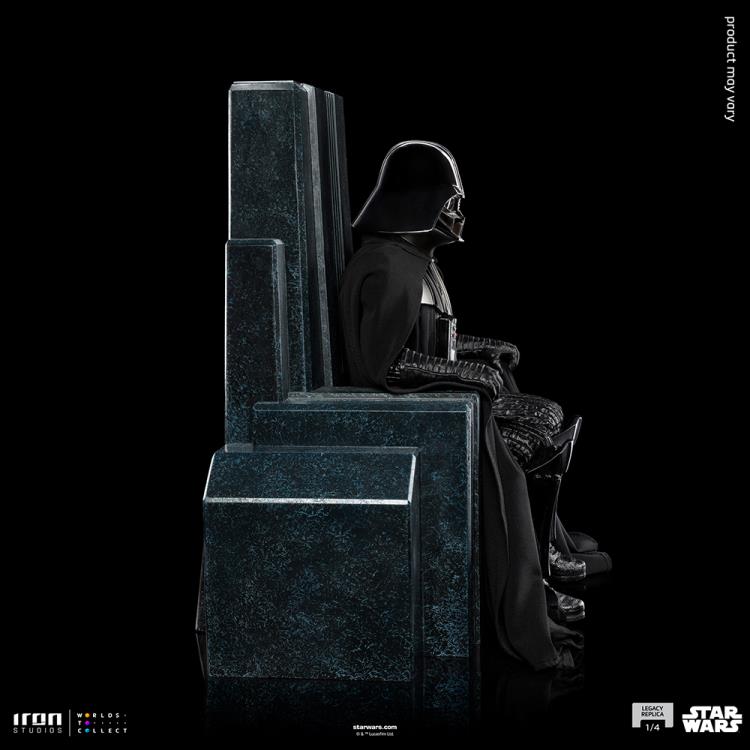 Star Wars: Obi-Wan Kenobi Legacy Replica Darth Vader on Throne 1/4 Scale Limited Edition Statue Gallery Image 6