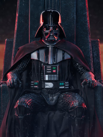 Star Wars: Obi-Wan Kenobi Legacy Replica Darth Vader on Throne 1/4 Scale Limited Edition Statue Gallery Image 2