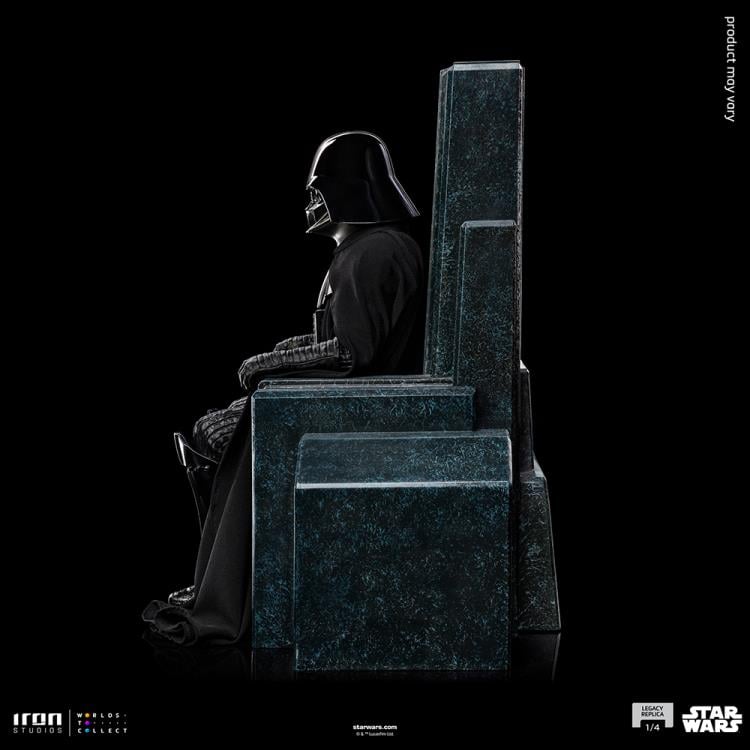 Star Wars: Obi-Wan Kenobi Legacy Replica Darth Vader on Throne 1/4 Scale Limited Edition Statue Gallery Image 5