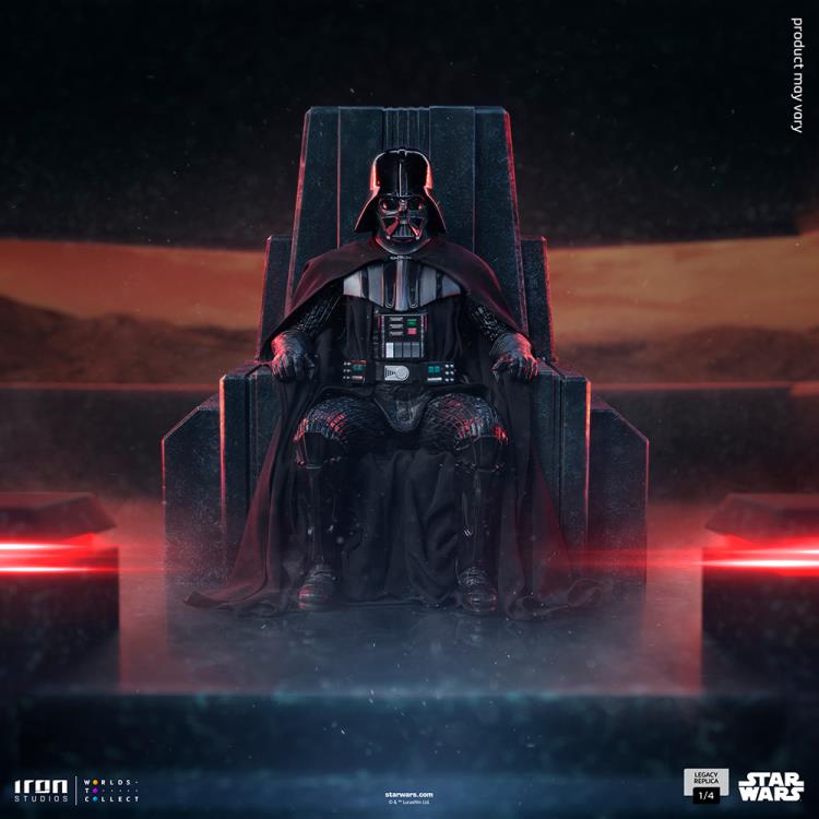 Star Wars: Obi-Wan Kenobi Legacy Replica Darth Vader on Throne 1/4 Scale Limited Edition Statue Gallery Image 3