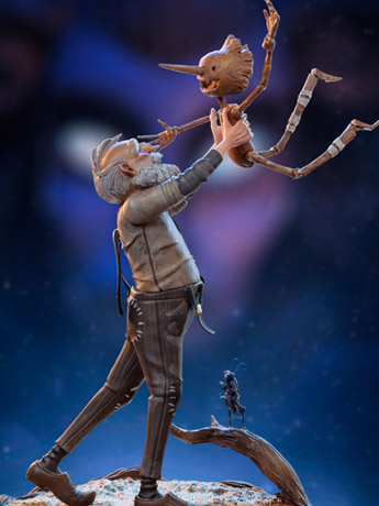 Pinocchio (2022) Geppetto & Pinocchio 1/10 Art Scale Limited