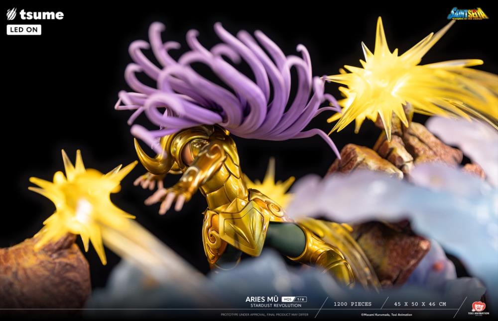 Saint Seiya HQS Aries Mu (Stardust Revolution) 1/6 Scale Limited Edition Statue Gallery Image 18