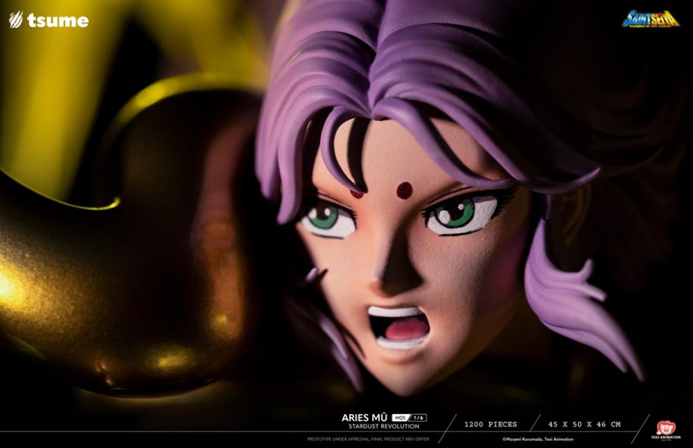 Saint Seiya HQS Aries Mu (Stardust Revolution) 1/6 Scale Limited Edition Statue Gallery Image 23