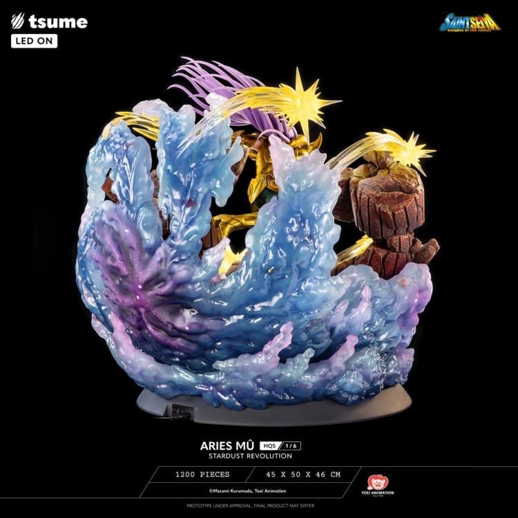 Saint Seiya HQS Aries Mu (Stardust Revolution) 1/6 Scale Limited Edition Statue Gallery Image 9