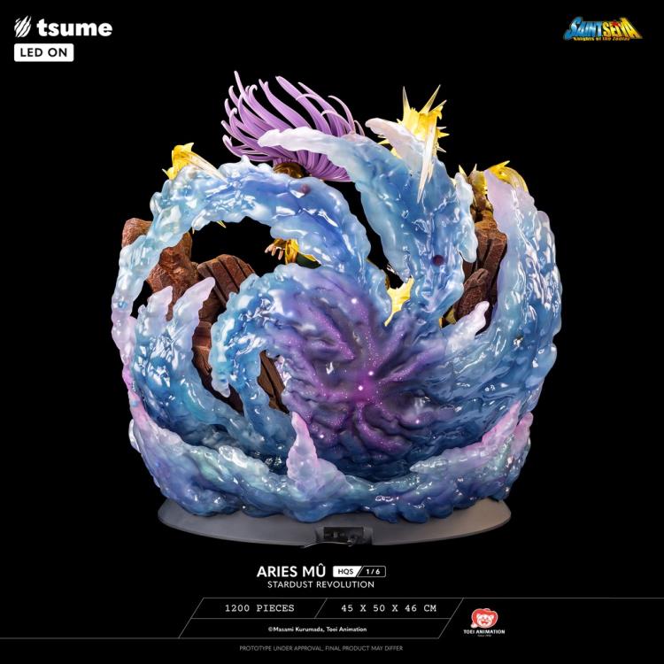 Saint Seiya HQS Aries Mu (Stardust Revolution) 1/6 Scale Limited Edition Statue Gallery Image 8