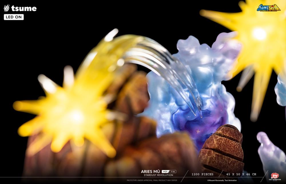 Saint Seiya HQS Aries Mu (Stardust Revolution) 1/6 Scale Limited Edition Statue Gallery Image 17