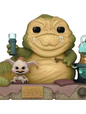 Pop! Star Wars: Return of the Jedi 40th Anniversary Movie Moments - Jabba the Hutt & Salacious B. Crumb Gallery Image 2