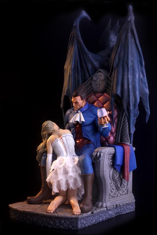 Darkstalkers Demitri Maximoff (Deluxe Edition) 1/4 Scale Statue Gallery Image 5