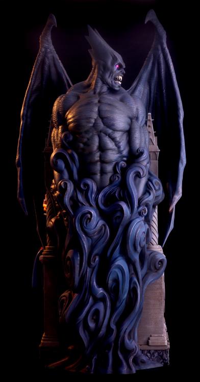 Darkstalkers Demitri Maximoff (Deluxe Edition) 1/4 Scale Statue Gallery Image 8