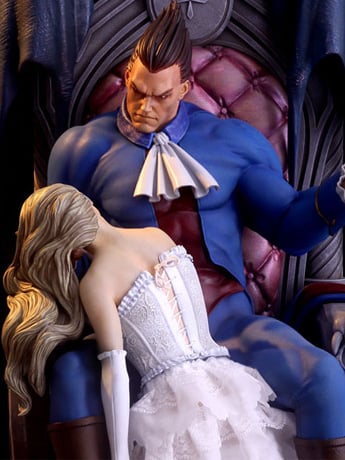 Darkstalkers Demitri Maximoff (Deluxe Edition) 1/4 Scale Statue Gallery Image 2