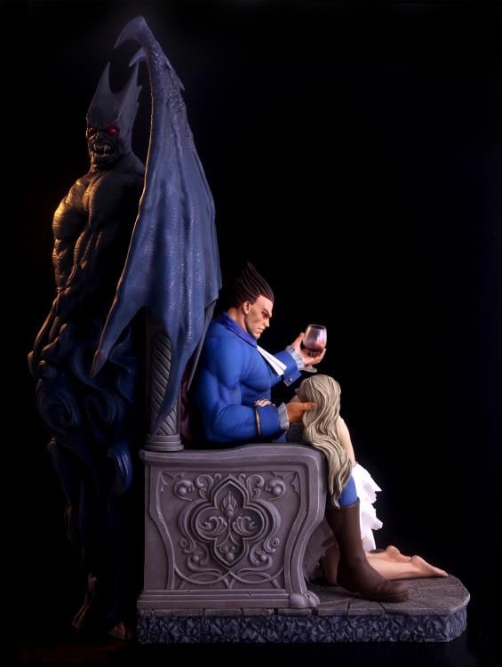 Darkstalkers Demitri Maximoff (Deluxe Edition) 1/4 Scale Statue Gallery Image 10