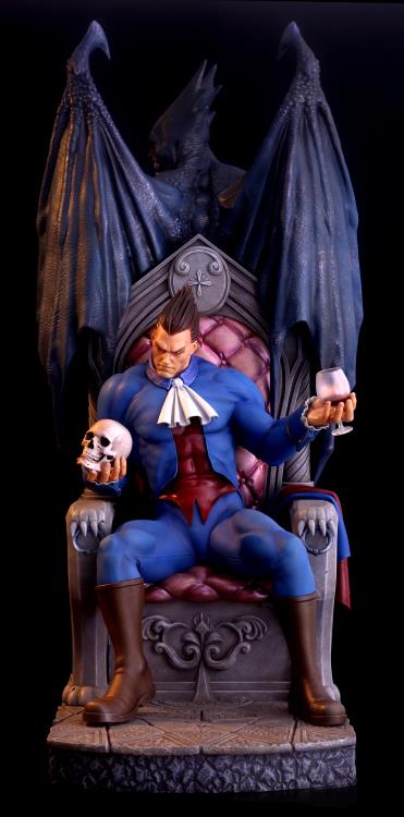 Darkstalkers Demitri Maximoff (Deluxe Edition) 1/4 Scale Statue Gallery Image 4