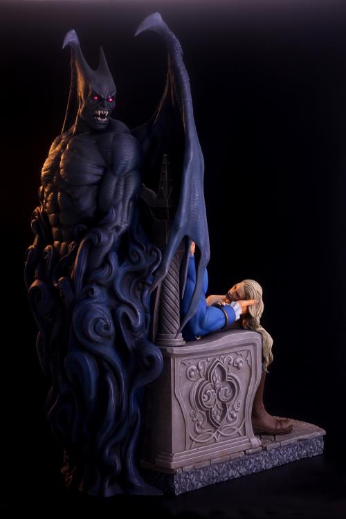 Darkstalkers Demitri Maximoff (Deluxe Edition) 1/4 Scale Statue Gallery Image 9