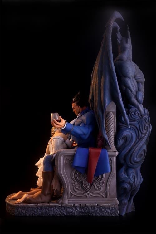 Darkstalkers Demitri Maximoff (Deluxe Edition) 1/4 Scale Statue Gallery Image 6