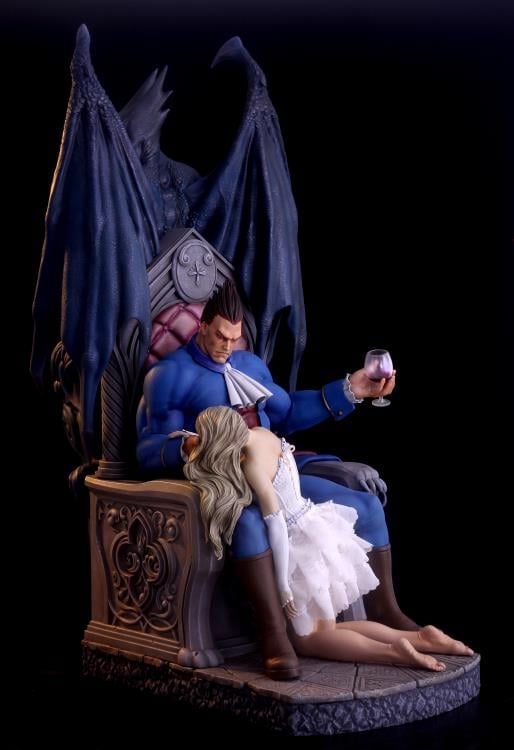 Darkstalkers Demitri Maximoff (Deluxe Edition) 1/4 Scale Statue Gallery Image 11