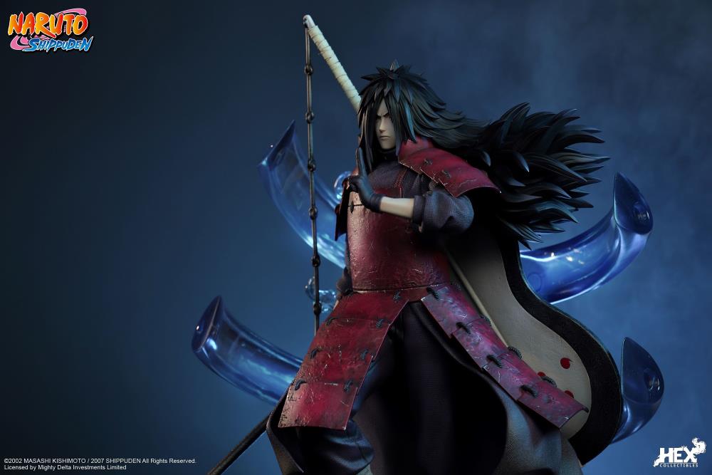 Naruto: Shippuden Master Museum Madara Uchiha 1/4 Scale Limited Edition Statue Gallery Image 6
