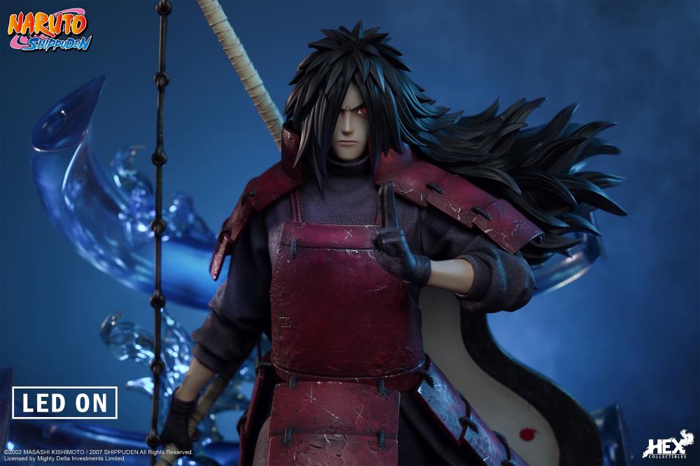 Naruto: Shippuden Master Museum Madara Uchiha 1/4 Scale Limited Edition Statue Gallery Image 7