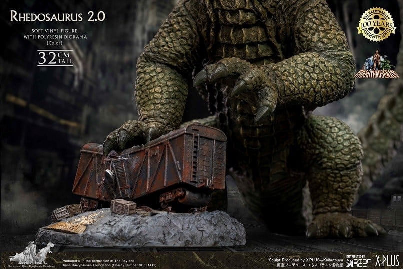 The Beast From 20,000 Fathoms Rhedosaurus (Color Ver.2.0) Deluxe Soft Vinyl Figure Gallery Image 6