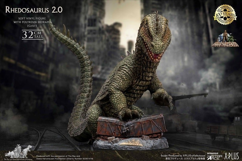 The Beast From 20,000 Fathoms Rhedosaurus (Color Ver.2.0) Deluxe Soft Vinyl Figure Gallery Image 3