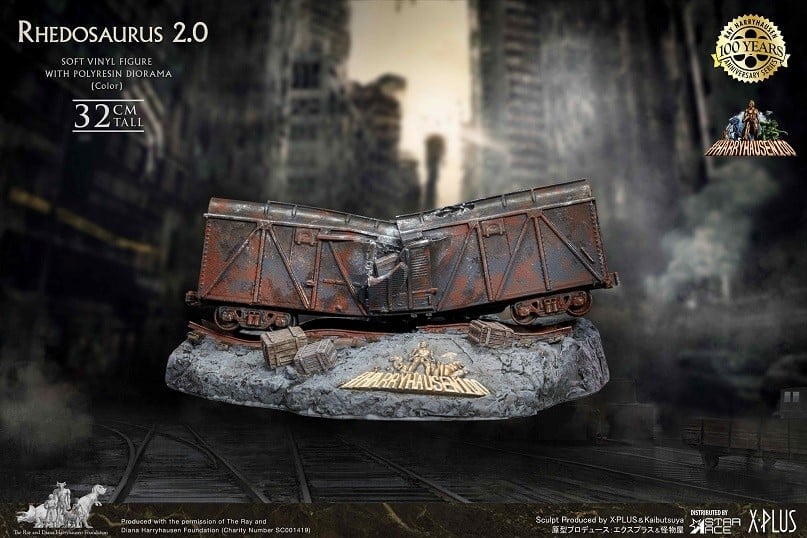 The Beast From 20,000 Fathoms Rhedosaurus (Color Ver.2.0) Deluxe Soft Vinyl Figure Gallery Image 7