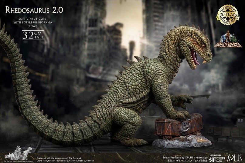 The Beast From 20,000 Fathoms Rhedosaurus (Color Ver.2.0) Deluxe Soft Vinyl Figure Gallery Image 4