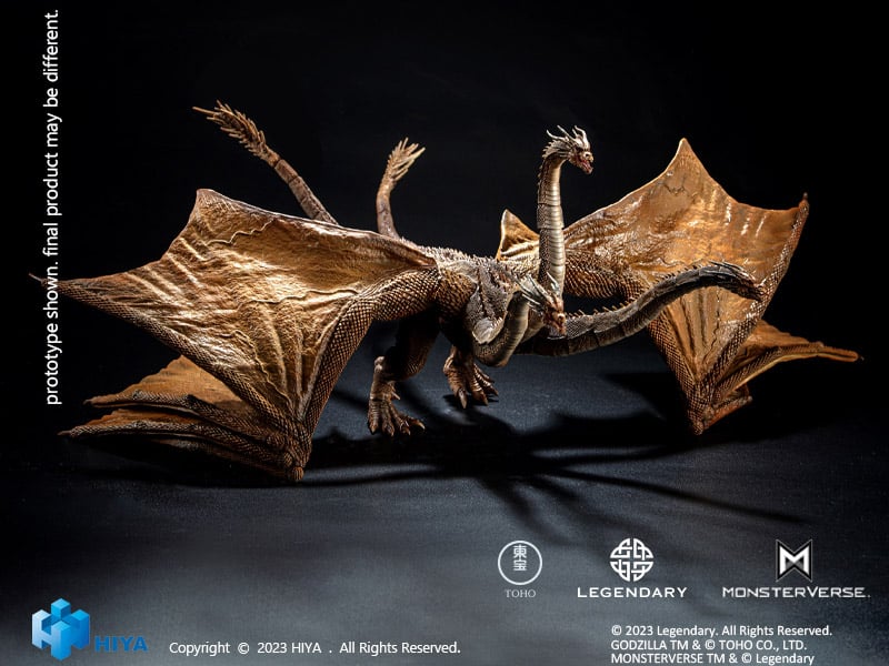 Godzilla: King of the Monsters King Ghidorah PX Previews Exclusive Action Figure Gallery Image 4