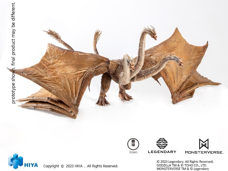 Godzilla: King of the Monsters King Ghidorah PX Previews Exclusive Action Figure Gallery Image 11