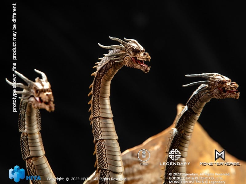Godzilla: King of the Monsters King Ghidorah PX Previews Exclusive Action Figure Gallery Image 7