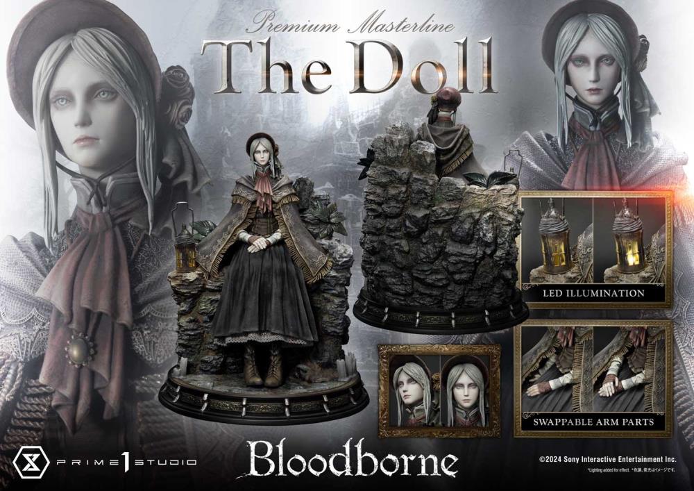 Bloodborne Ultimate Premium Masterline The Doll 1/4 Scale Statue Gallery Image 29