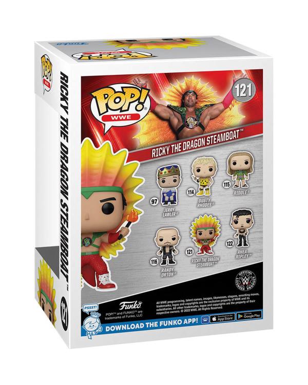 Pop! WWE: Ricky "The Dragon" Steamboat Gallery Image 5