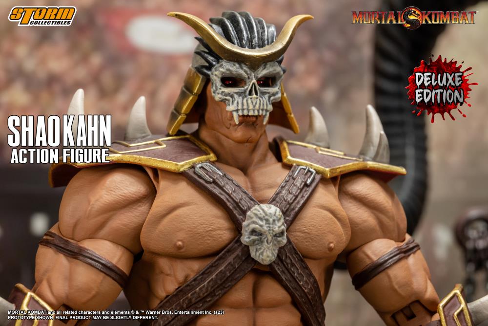 Mortal Kombat Shao Kahn (Deluxe Ver.) 1/12 Scale BBTS Exclusive Action Figure Gallery Image 15