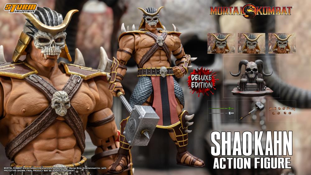【ストームコレクティブルズ】シャオカーン　デラックスエディション Mortal Kombat Shao Kahn (Deluxe Ver.) 1/12 Scale BBTS Exclusive