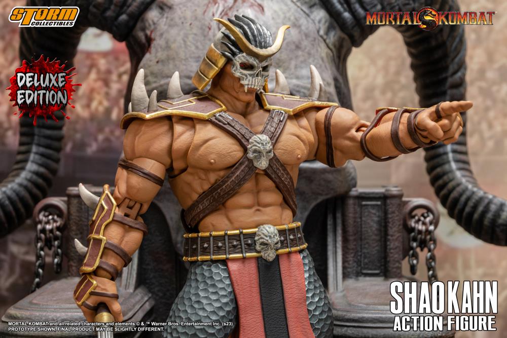 Mortal Kombat Shao Kahn (Deluxe Ver.) 1/12 Scale BBTS Exclusive Action Figure Gallery Image 14