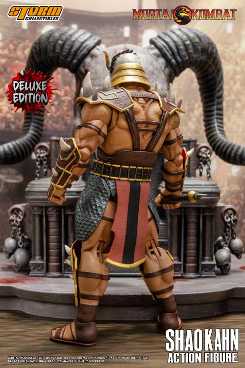 Mortal Kombat Shao Kahn (Deluxe Ver.) 1/12 Scale BBTS Exclusive Action Figure Gallery Image 4