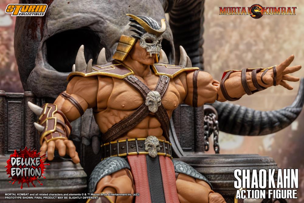 Mortal Kombat Shao Kahn (Deluxe Ver.) 1/12 Scale BBTS Exclusive Action Figure Gallery Image 13