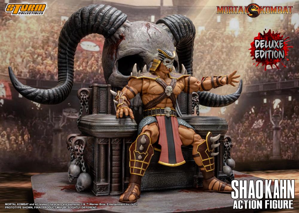 【ストームコレクティブルズ】シャオカーン　デラックスエディション Mortal Kombat Shao Kahn (Deluxe Ver.) 1/12 Scale BBTS Exclusive