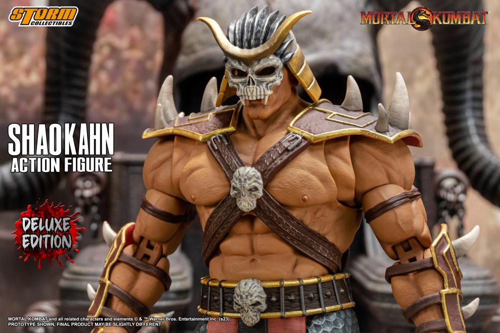 Mortal Kombat Shao Kahn (Deluxe Ver.) 1/12 Scale BBTS Exclusive Action Figure Gallery Image 17