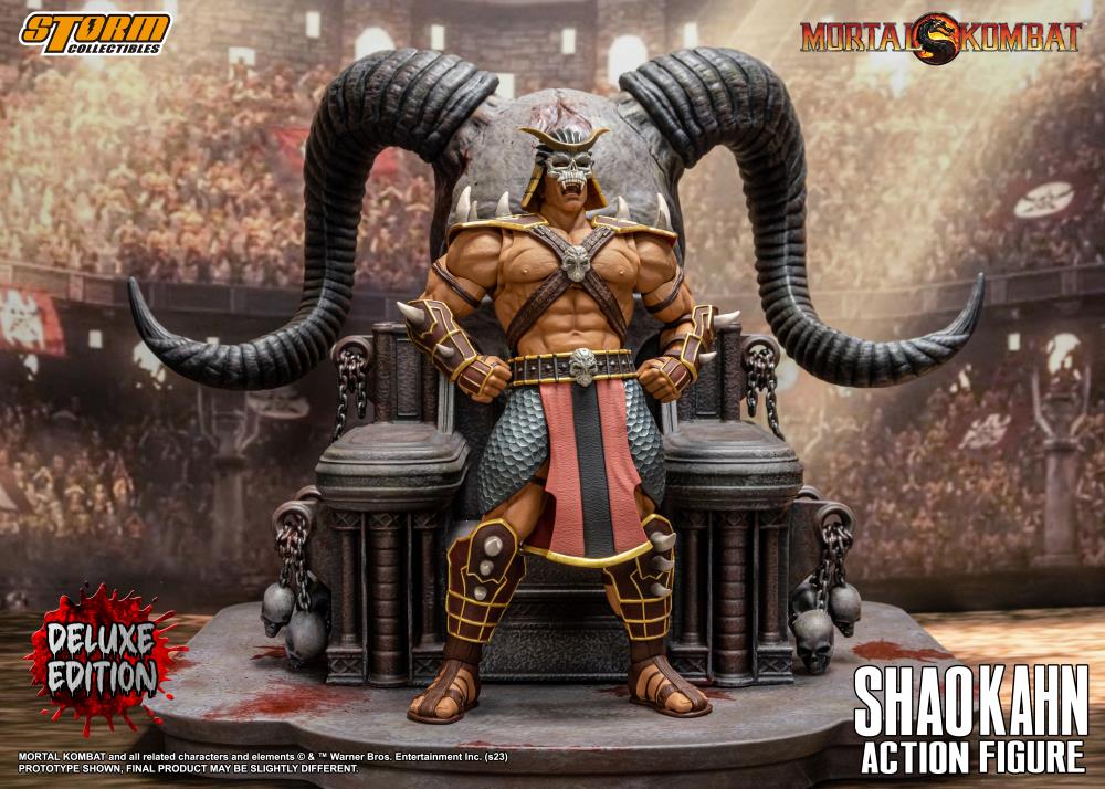 Mortal Kombat Shao Kahn (Deluxe Ver.) 1/12 Scale BBTS Exclusive Action Figure Gallery Image 9