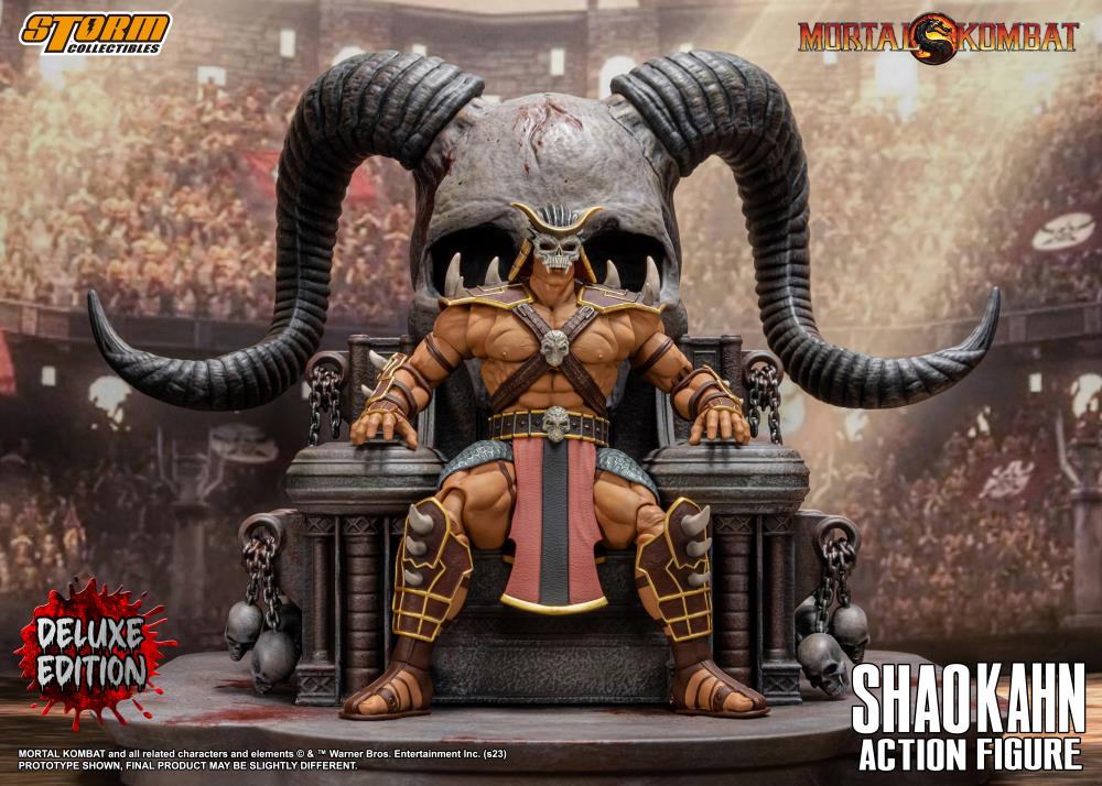 Mortal Kombat Shao Kahn (Deluxe Ver.) 1/12 Scale BBTS Exclusive Action Figure Gallery Image 11