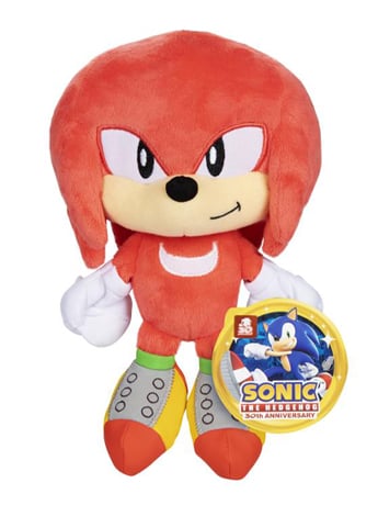 Sonic The Hedgehog Knuckles 9-Inch Scale Plush Gallery Image 2