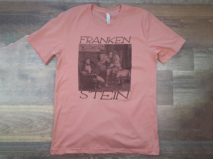 Frankenstein O.G. Horror Face to Face T-Shirt Gallery Image 1