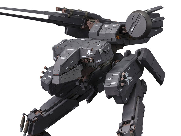 Metal Gear Solid Metal Gear Rex (Black Ver.) 1/100 Scale Model Kit (Reissue) Gallery Image 1