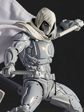 Marvel Amazing Yamaguchi Revoltech NR013 Moon Knight Action Figure Gallery Image 2